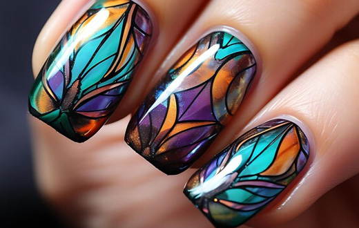 Glass Nails: 10 diseños para lucir uñas de cristal