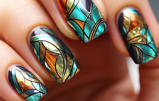 Glass Nails: 10 diseños para lucir uñas de cristal